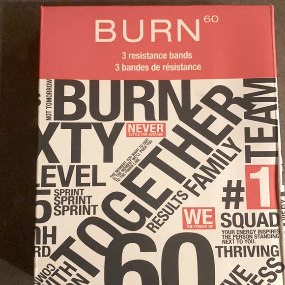 Burn 3 resistance bands brand new in original packaging. - Picture 1 of 2